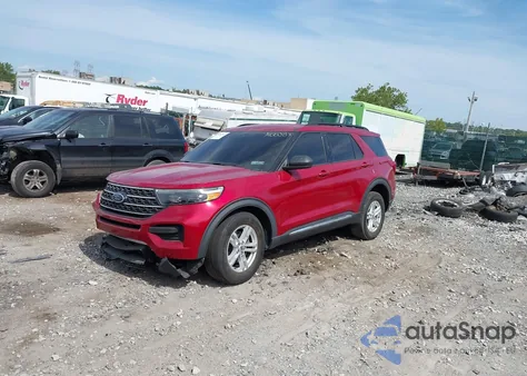 2020 Ford Explorer Xlt из США, поврежденный, VIN 1FMSK8DH5LGA88083